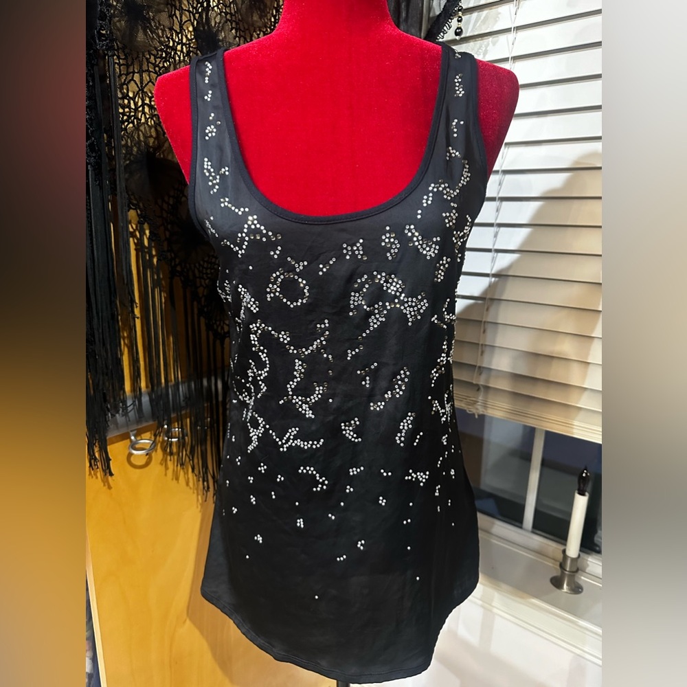 Express women’s sequin top size Medium